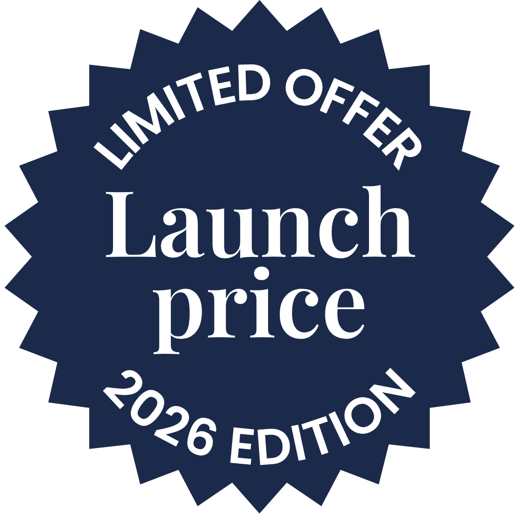 Launch price — limited-time offer, 2026 Edition